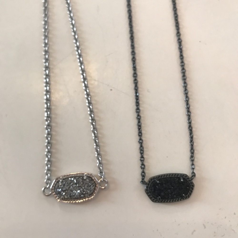 Kendra Scott bracelet. The necklace is sold